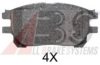 A.B.S. 37421 OE Brake Pad Set, disc brake